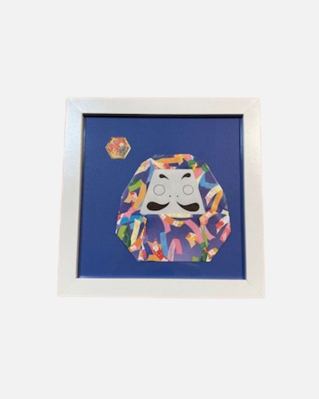 Tableau Daruma en origami