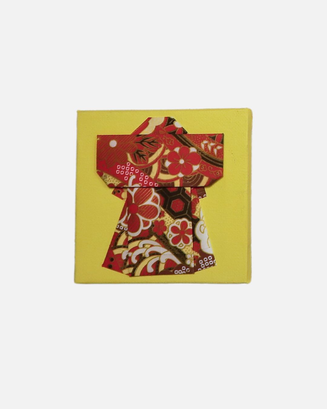Tableau kimono en origami