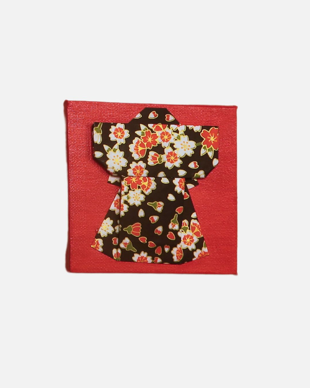Tableau kimono en origami