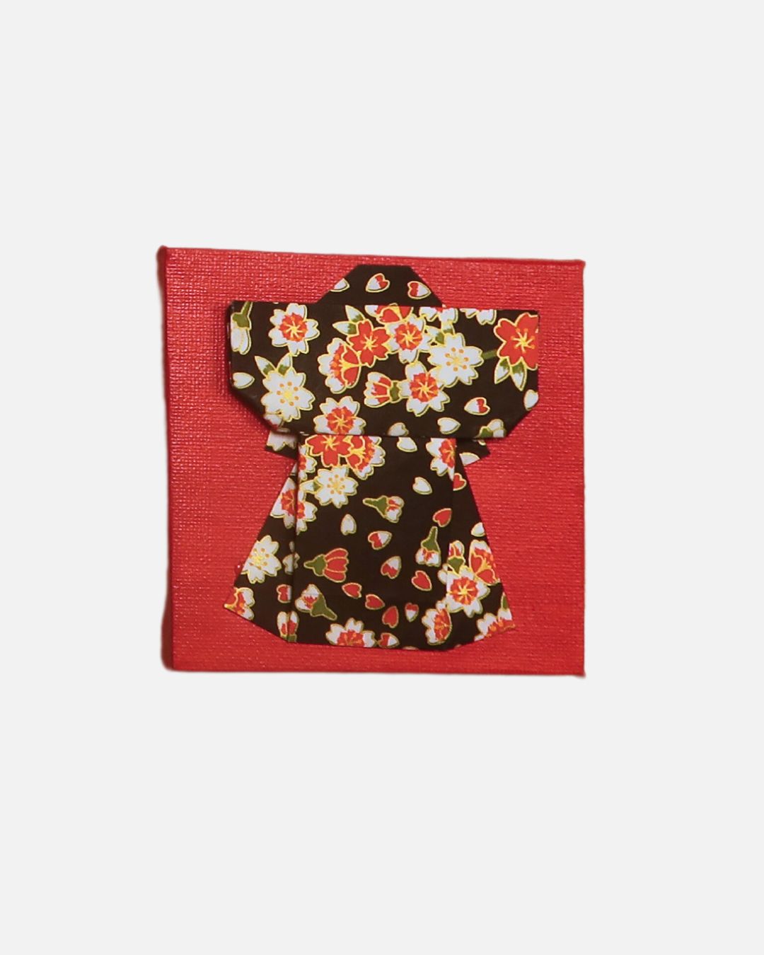 Tableau kimono en origami