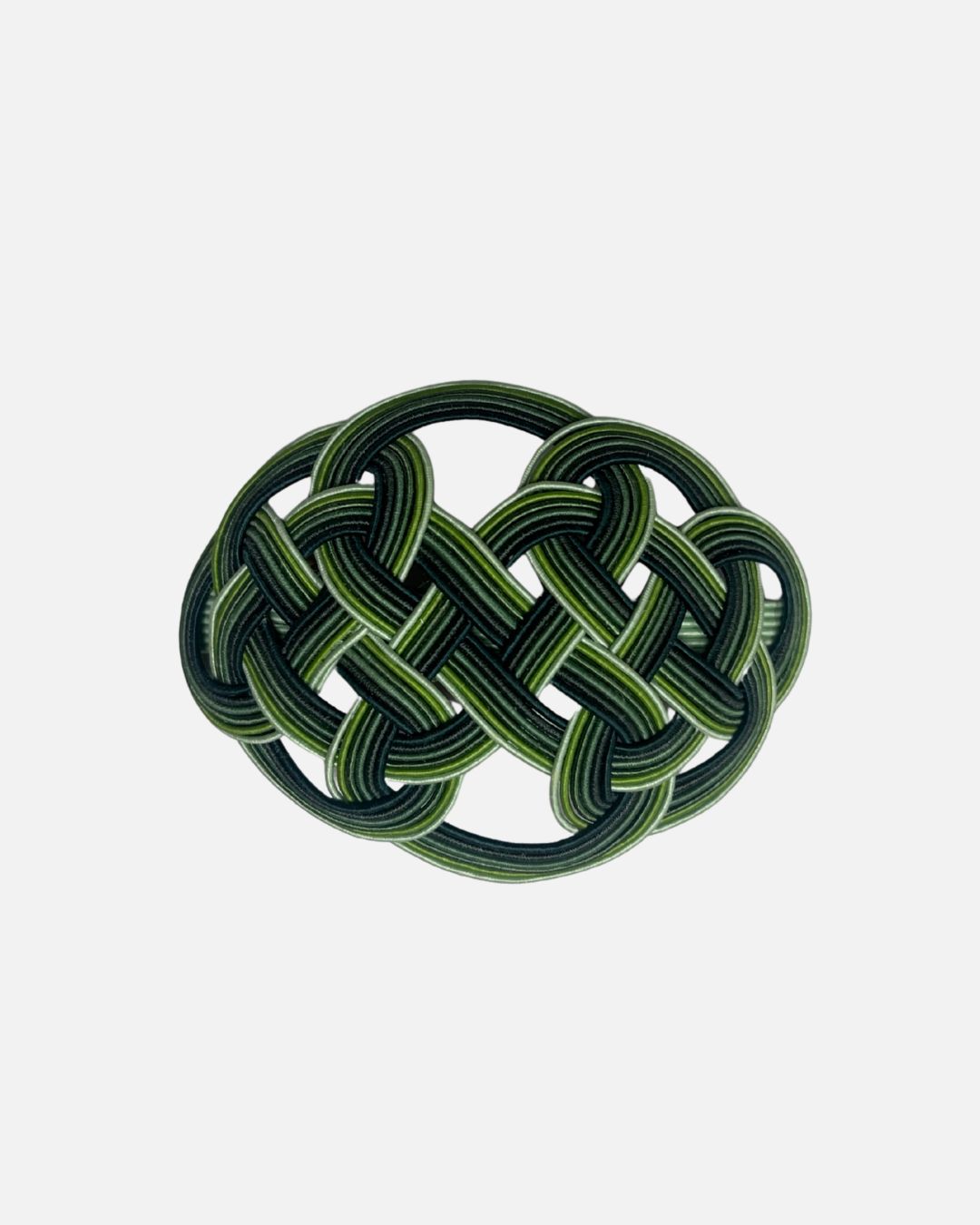 Barrette courbe nœud tortue mizuhiki