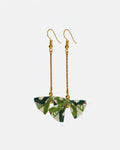 Boucles d'oreilles ruban en origami