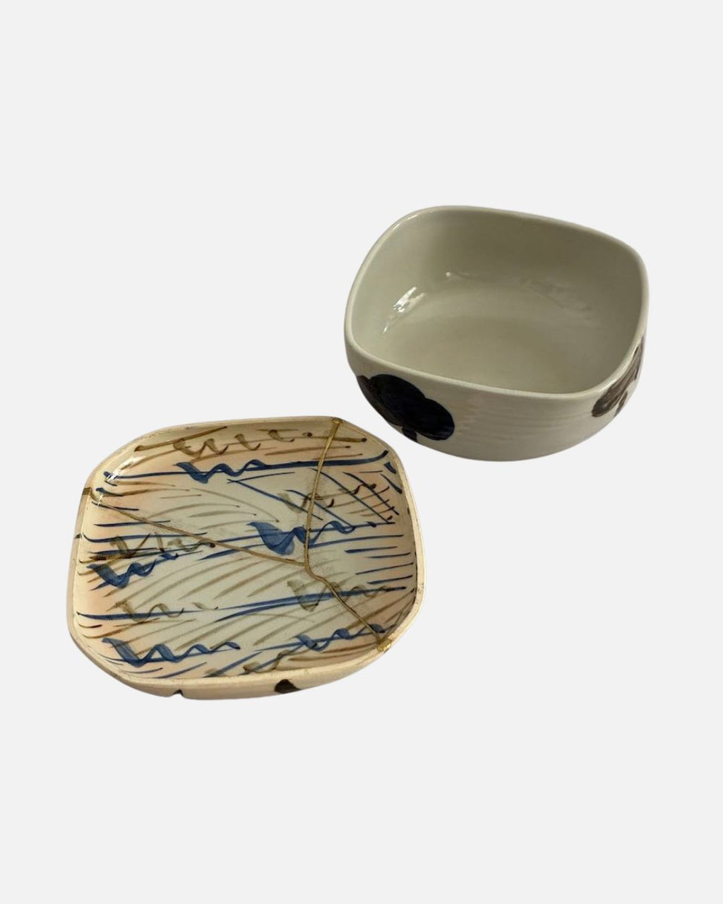 Coupelle avec couvercle motif pin