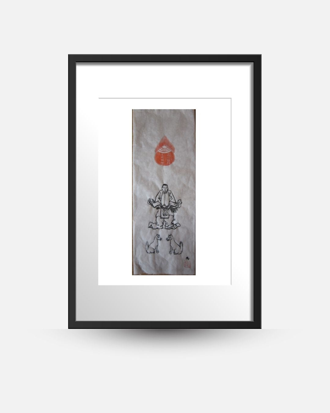 Estampe japonaise Inari