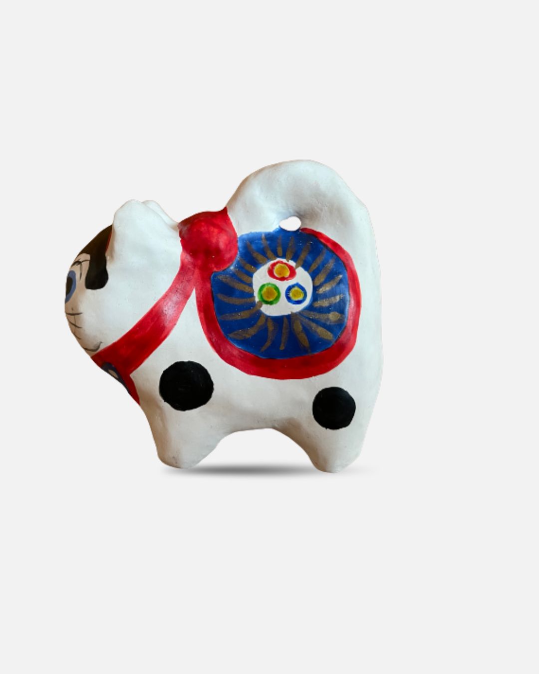 Figurine Chien en papier mâché japonais Hariko