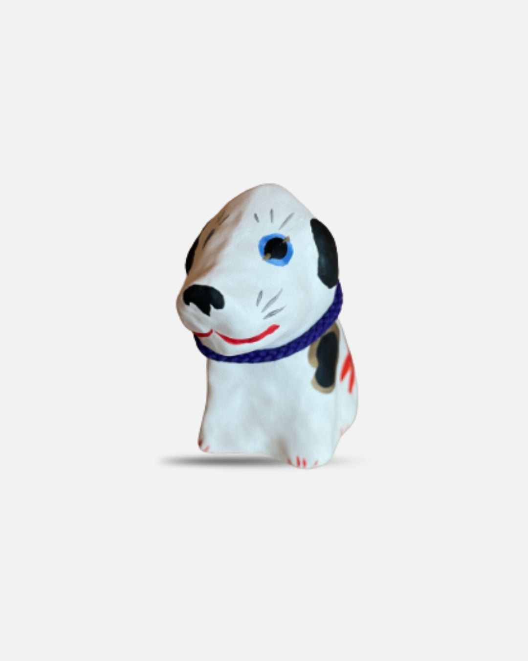 Figurine Ebi-inu en papier mâché japonais Hariko