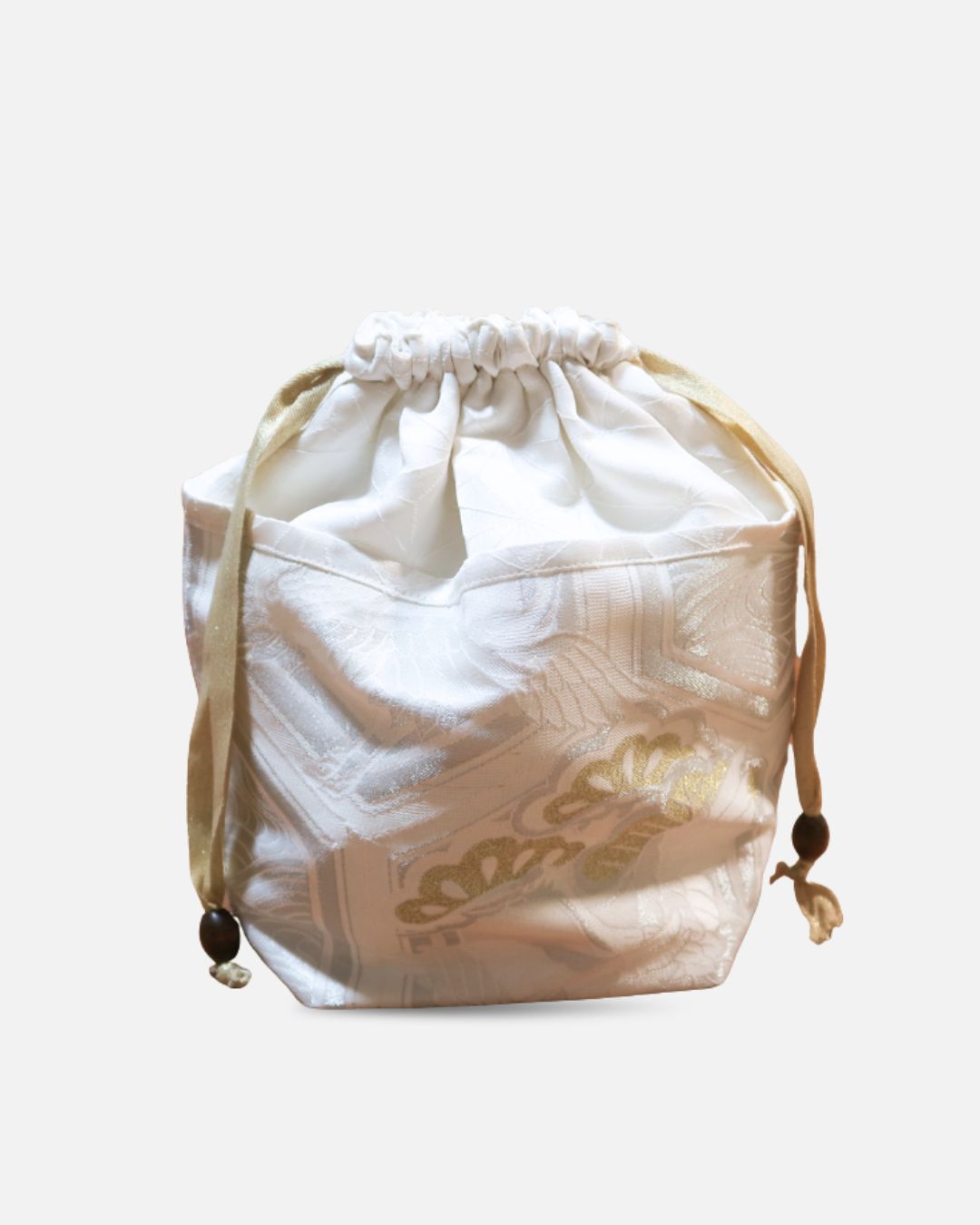 Pochon upcyclé en tissu traditionnel japonais