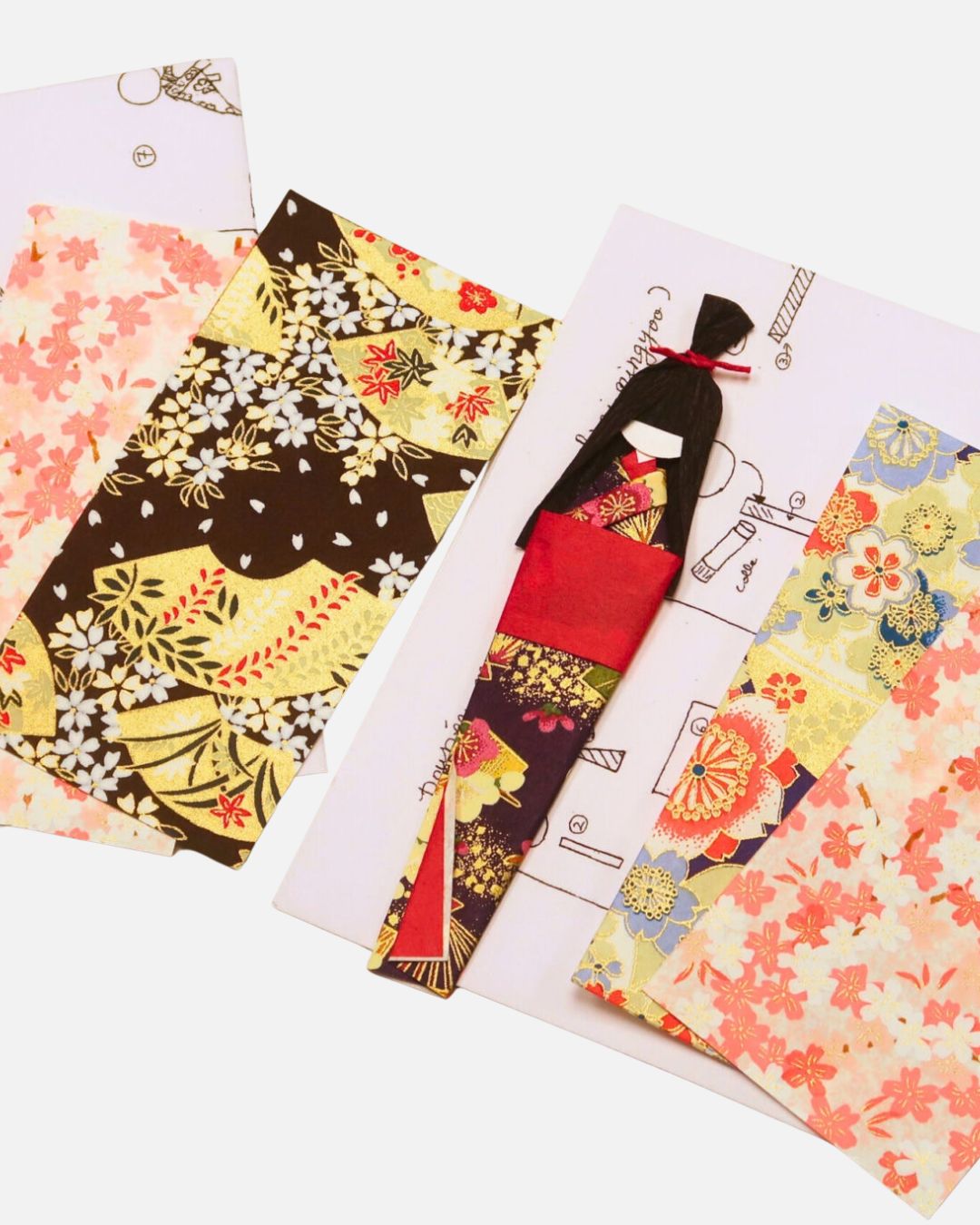 Kit DIY Marque-page en origami