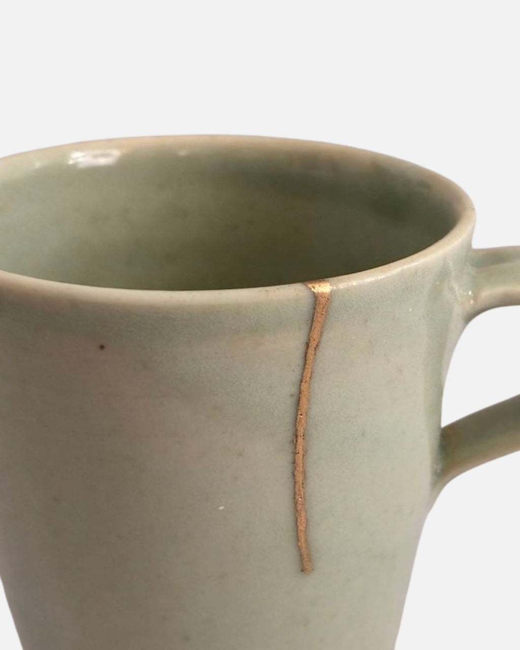 Mug Tobé-yaki céladon