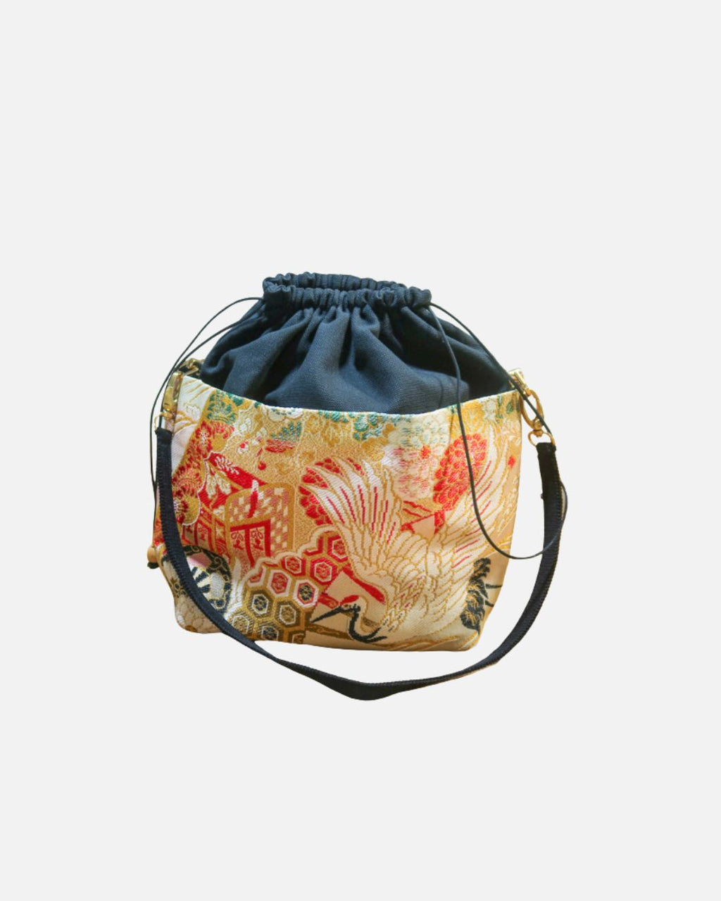 Sac à main bourse en tissu traditionnel japonais